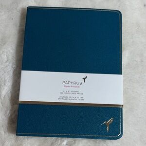 Papyrus 6” x 8” journal 240 lined ivory pages